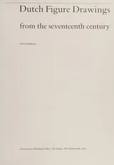 Cover of Dutch figure drawings from the seventeenth century