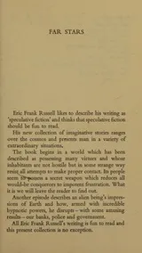 Cover of Far Stars