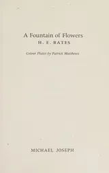 Cover of A fountain of flowers