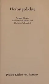 Cover of Herbstgedichte