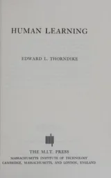 Cover of Human learning