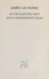 Cover of In the Electric Mist with Confederate Dead