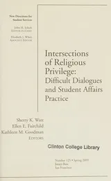 Cover of Intersections of religious privilege