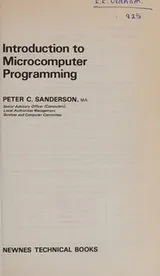 Cover of Introduction to Microcomputer Programming
