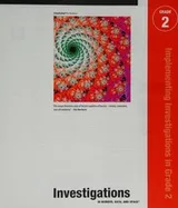 Cover of Investigations in Number, Data and Space