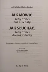 Cover of Jak mowic zeby dzieci nas sluchaly jak sluchac zeby dzieci do nas mowily (Polish Edition)