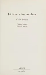 Cover of casa de los nombres