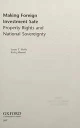 Cover of Making Foreign Investment Safe