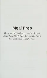 Cover of Meal Prep
