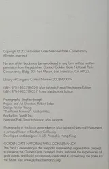 Cover of Muir Woods Miditations (Forest Meditations)
