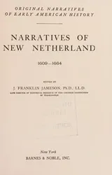 Cover of Narratives of New Netherland