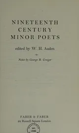 Cover of Nineteenth-century minor poets
