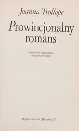 Cover of Prowincjonalny romans