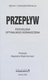 Cover of Przeplyw