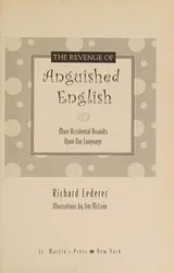 Cover of The Revenge of Anguished English