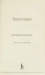 Cover of SANTUARIO