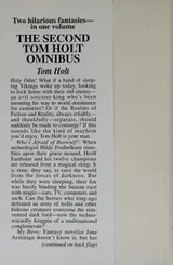 Cover of Second Tom Holt Omnibus