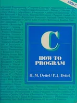 Cover of C how to program