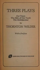 Cover of Three Plays by Thornton Wilder