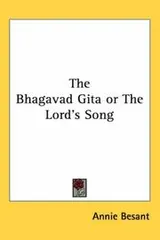 Cover of The Bhagavad Gita or The Lord's Song