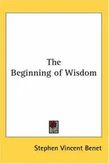 Cover of The beginning of wisdom