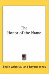 Cover of The honor of the name