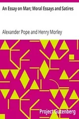 Cover of Essay on Man Moral Essays and Satires