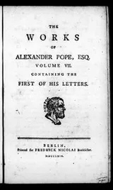 Cover of The first of his letters
