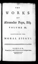 Cover of Moral Essays