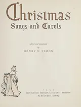 Cover of Treasury of Christmas songs and carols