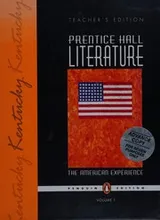 Cover of Prentice Hall Literature for Tennessee -- The American Experience, Volume 1