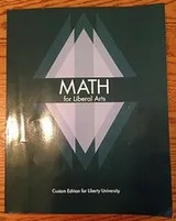 Cover of Math for Liberal Arts