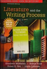Cover of Literature and the Writing Process--eleventh edition