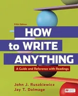 Cover of How to Write Anything with Readings