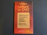 Cover of Video CD-ROMs for use with Beginning and Intermediate Algebra