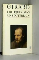 Cover of Critique dans un souterrain