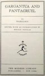 Cover of Gargantua and Pantagruel