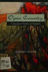 Cover of Canadian poetry in English