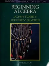 Cover of Beginning Algebra