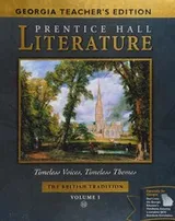 Cover of Timeless Voices, Timeless Themes -- The British Tradition, Volume I