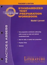 Cover of Standardized Test Preparation Workbook -- Gold