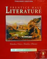 Cover of Prentice Hall Literature --Timeless Voices, Timeless Themes -- The American Experience -- Volume II