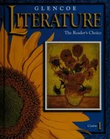 Cover of Glencoe literature--the reader's choice--course 1