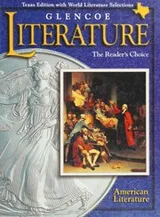 Cover of Glencoe literature--the reader's choice--American Literature