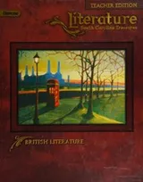 Cover of Glencoe literature--British Literature
