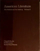 Cover of American literature; the makers and the making--Volume II