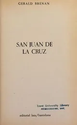 Cover of St John of the Cross