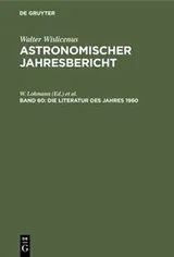Cover of Die Literatur des Jahres 1960