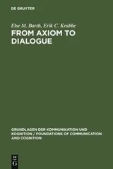 Cover of From axiom to dialogue