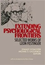 Cover of Extending psychological frontiers